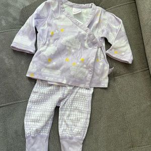 NEW Hanna Andersson 2-piece outfit.   Size 50 (0-3 months)